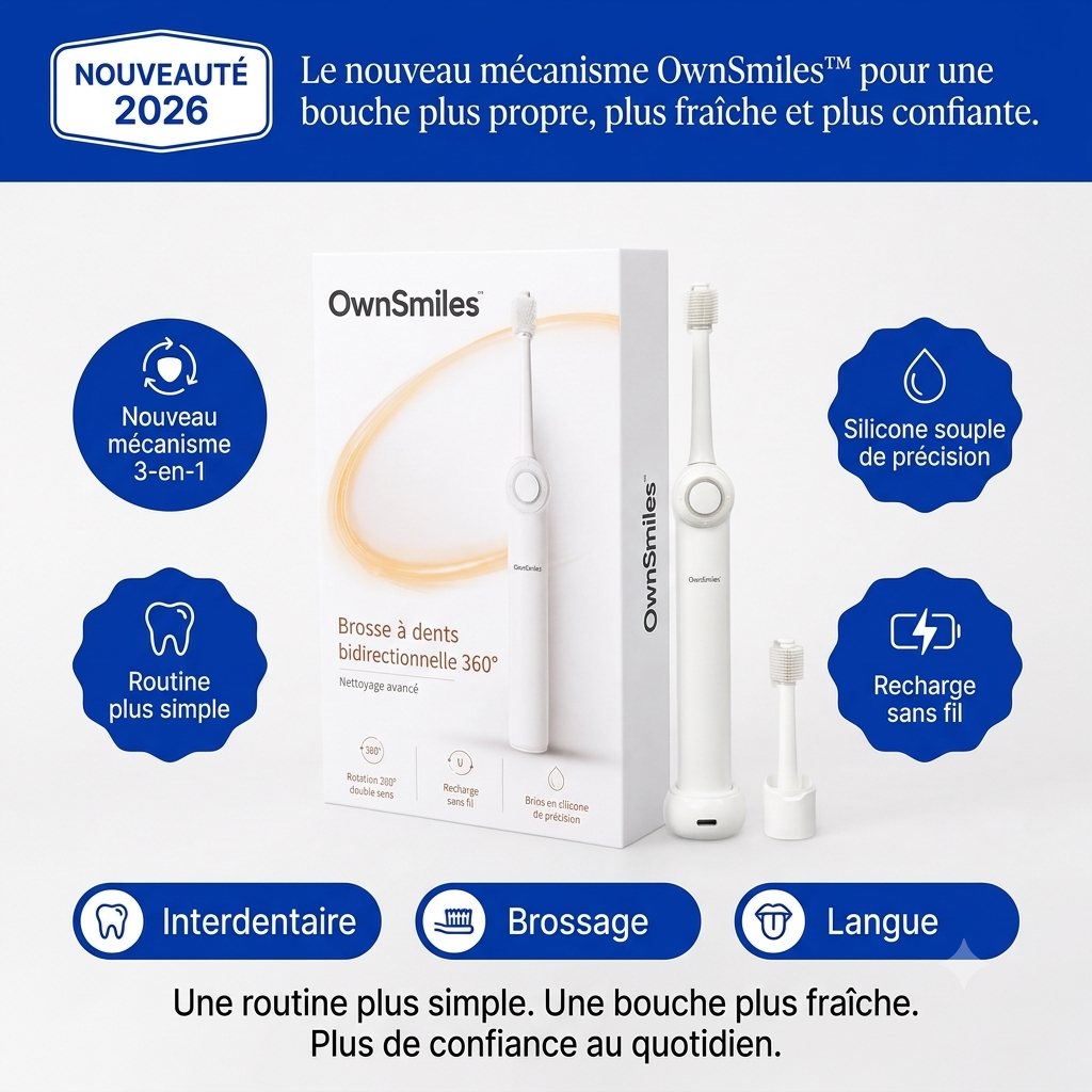 OwnSmiles™ — Kit bucco-dentaire 3-en-1
